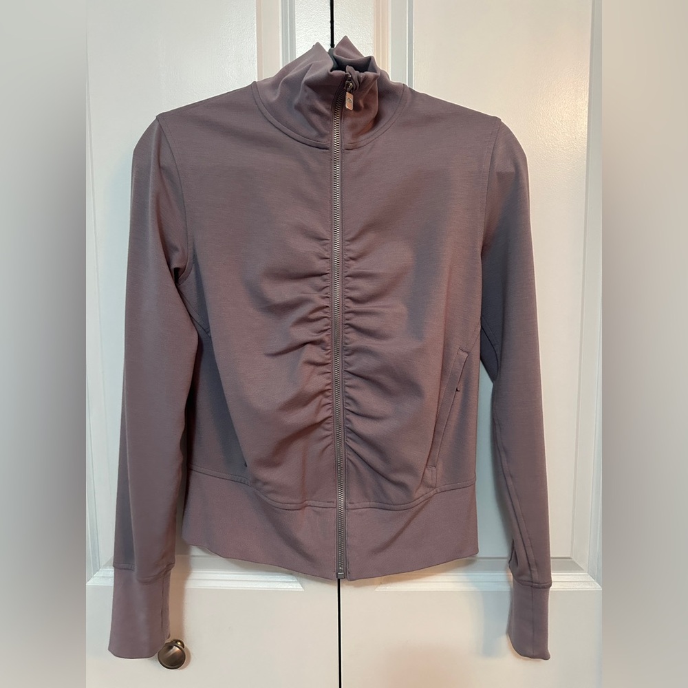 lululemon athletica Dusty Purple Bomber Jacket